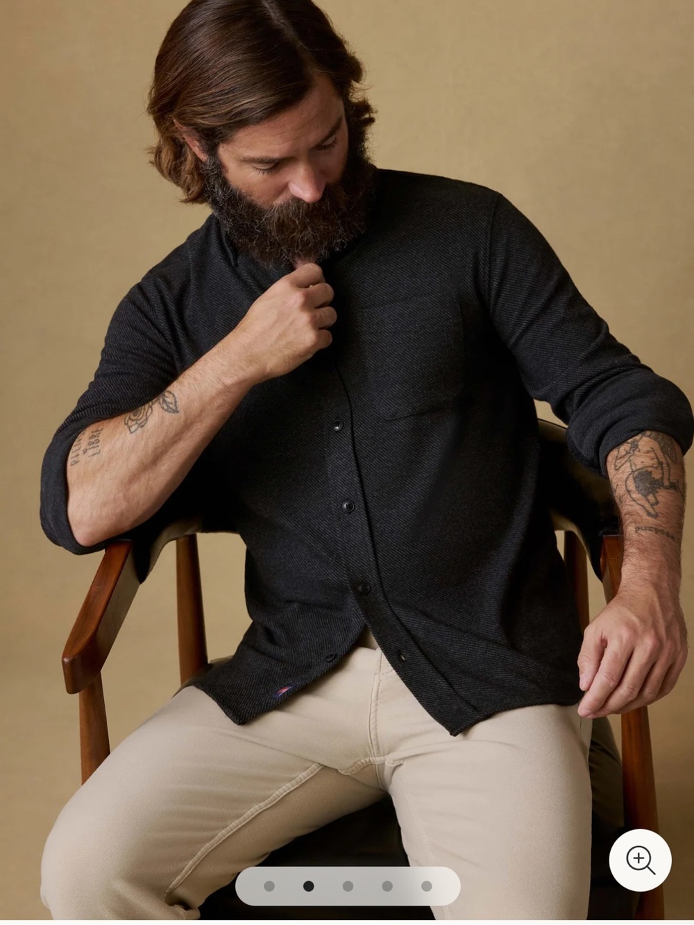 Faherty Men’s Legend Sweater Shirt - Classic Button-Up